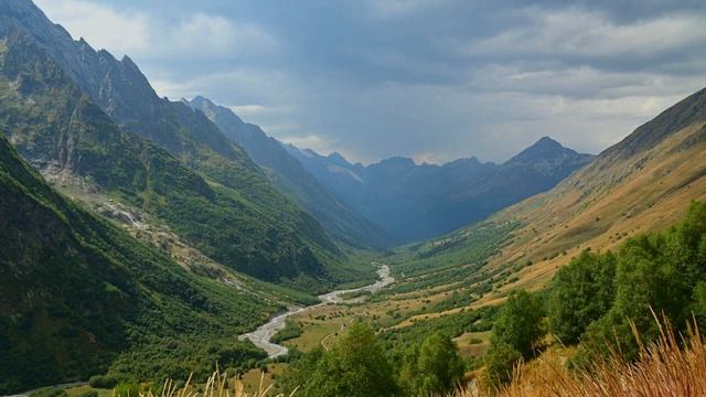 Ущелье Домбай-Ульген смотреть онлайн