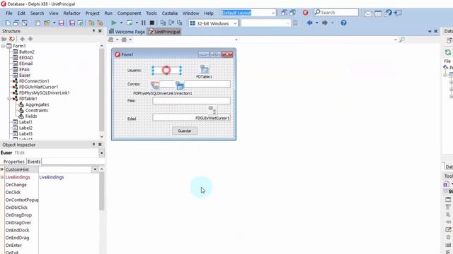 Como conectar tu programa a una Base de datos MySQL Con Delphi смотреть онлайн