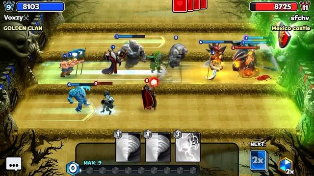 2x mana speed necromancer/storm elemental ??| game play | castle crush смотреть онлайн