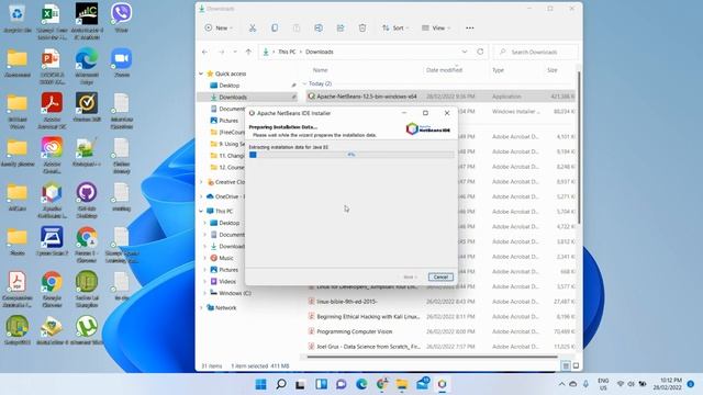 Installing Apache NetBean 12.5 with Eclipse Temurin JDK8 with Hotspot 8u322 смотреть онлайн