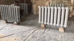 РЕСТАВРАЦИЯ СОВЕТСКИХ БАТАРЕЙ Ч.2 (Грунтовка и покраска)