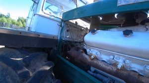 Пряники. Начало дискования. Подготовка трактора Т150 (часть 1)