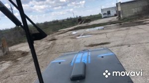 Продолжаю возить навоз.Режу веревки на вальце.