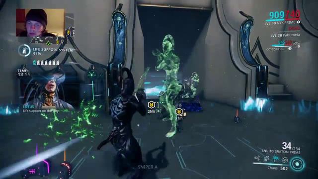 Warframe-Fait challenge. Nyx Prime vs Frost Prime. Fight For Honor смотреть онлайн