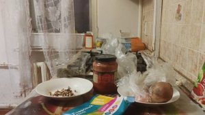 Лобио с мясом (Грузинская кухня)