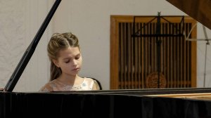 НОЖЕЛЬ СКРЯБИНА, 6 лет. Доменико Скарлатти - Соната Фа Минор К.466