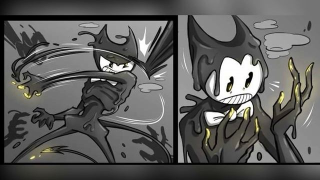 КОМИКСЫ Бенди и чернильная машина Золотые чернила 6 часть смотреть онлайн