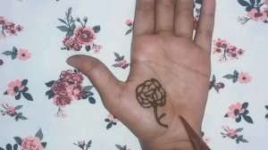 Rose flowers Mehndi tattoo design |New stylish Rose flower tattoo design   simple Eid special |