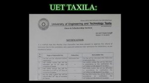 Fee Refund Policy of UET Lahore & Taxila || UET Admissions 2020 || UET Admission Process