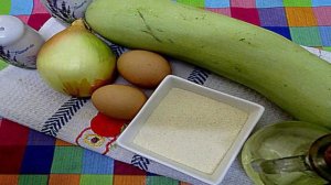 Оладьи из кабачков с манной крупой