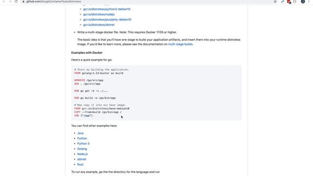 Sécurité maximale avec les images docker de base distroless de Google смотреть онлайн