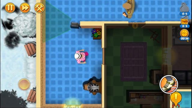 ВОРИШКА БОБ 2 #37 Зимние миссии! Детское видео Игровой мультик Robbery Bob let's play смотреть онлайн