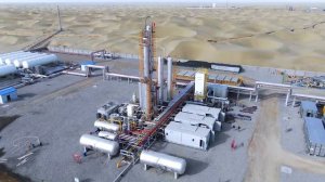 Завод по производству сжиженного природного газа (СПГ) мощностью 9 тонн/час.