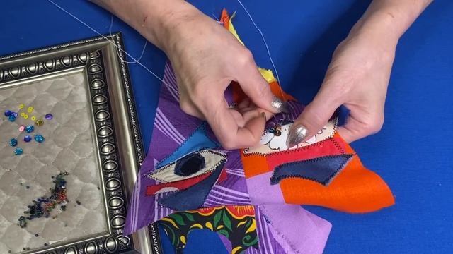 ЛОСКУТНЫЕ ИМПРОВИЗАЦИИ ЧТО-ТО ТИПА ПИКАССО ART PATCHWORK PICASSO STYLE #геллачара