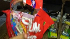 США 🇺🇸 день рождения и Пиньята Что такое пинята ? Как сделать пеньяту и что я в неё положила ?