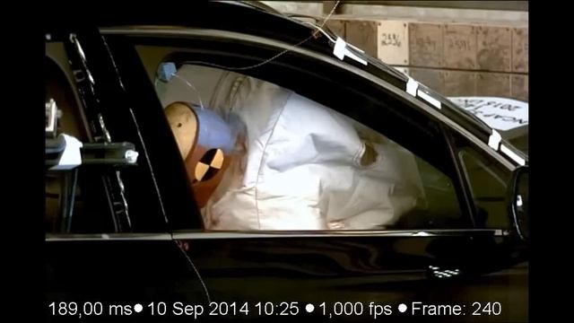 2015 Lincoln MKC Crash Test (Frontal Crash) смотреть онлайн