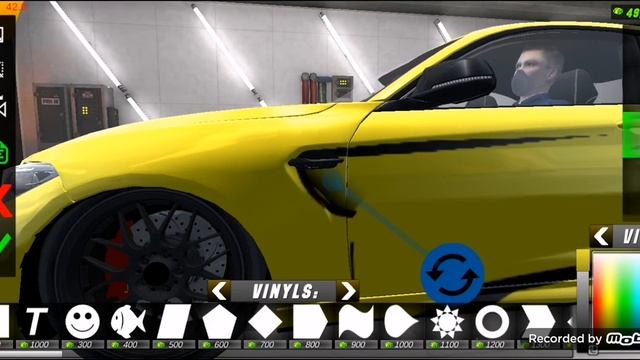 Как сделать красивый винил на BMW m2 competition vgt в кар паркинг мультиплеер.