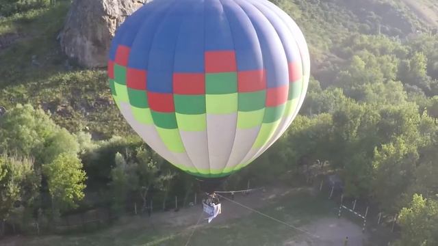 Воздушный шар в Шымкенте смотреть онлайн
