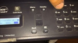 Kyocera FS-1125 / 1025 / 1120 / 1020 Machine Administrator mode / kyocera administrator password