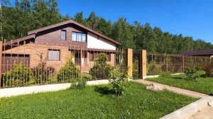 Смотрим красивые дома в коттеджном поселке "Олимп". Подмосковье, Каширское шоссе и М4