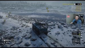 SnowRunner: Амур (РФ). Река Урска. Состязание - Ледовое приключение!