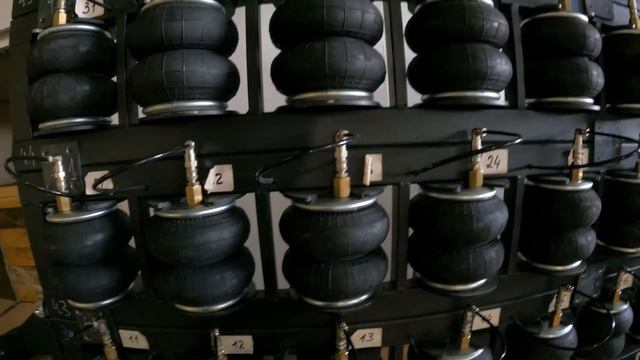 Установил пневмоподвеску на Газель. Aride
