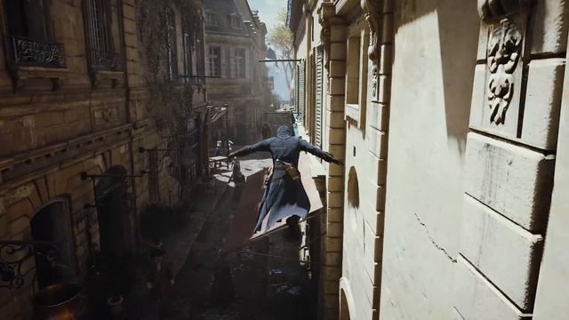 Assassin's Creed Mirage vs Unity - Parkour Gameplay Comparison (4K 60FPS)