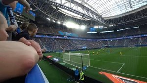 ЧЕМПИОНСКИЙ ПРОХОД ФАНАТОВ ЗЕНИТА. ЗЕНИТ ХИМКИ