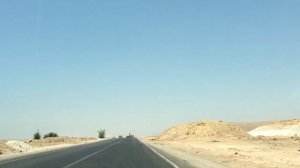 Egypt. Quena.  The roads. Египет. Дороги из города  Кена в Луксор.