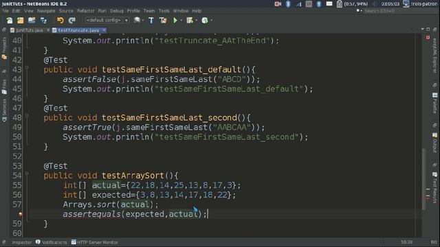 7 comparing arrays смотреть онлайн