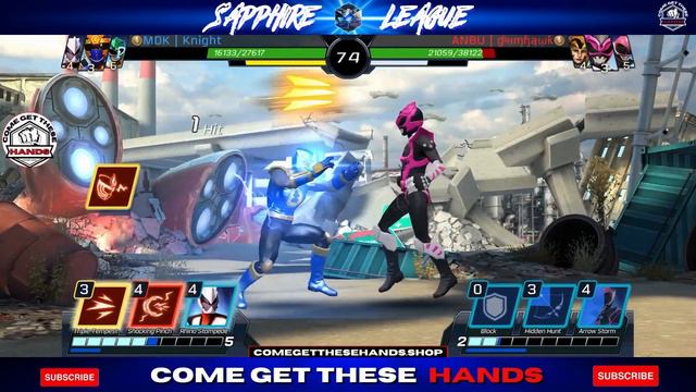 Power Rangers Legacy Wars | Ranked Sapphire League Battle | Blake Bradley Vs Psycho Pink Ranger смотреть онлайн