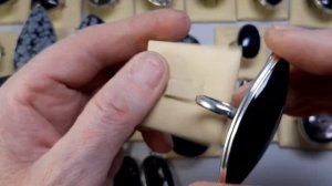 " ОБСИДИАН И ГИПЕРСТЕН " НЕЙЗИЛЬБЕР В СЕРЕБРЕНИИ "