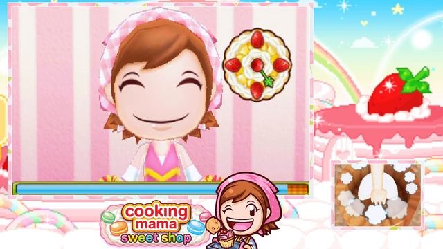 ♡ Cooking Mama Sweet Shop (Gameplay): 53 - Strawberry Daifuku ♡ смотреть онлайн