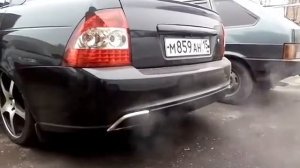 Приора AMG выхлоп