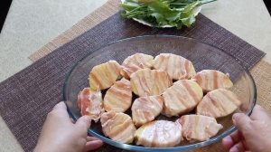 КАРТОФЕЛЬ В БЕКОНЕ, ЗАПЕЧЕННЫЙ В ДУХОВКЕ/КАК ВКУСНО ПРИГОТОВИТЬ КАРТОШКУ В ДУХОВКЕ