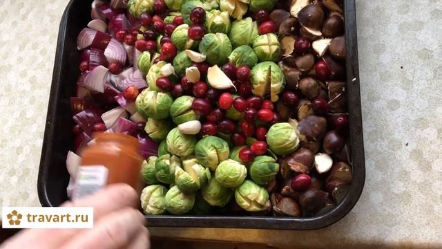 Брюссельская капуста в духовке Без мяса. Быстро, вкусно, полезно. смотреть онлайн