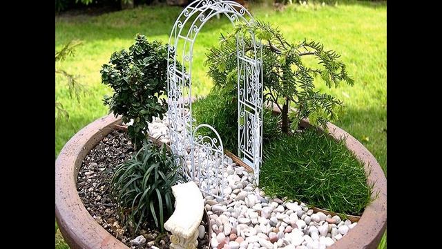 Мини сад в горшке смотреть онлайн