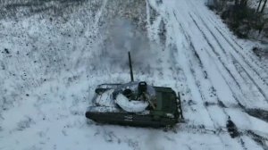 Очерк из торского выступа фронта под Кременной