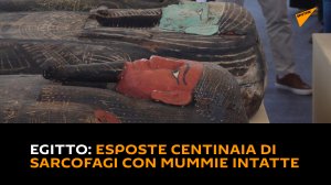 Egitto: esposte centinaia di sarcofagi con mummie intatte