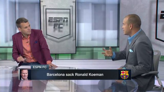 Ronald Koeman OUT! Is Xavi next in line for Barcelona? | LaLiga | ESPN FC смотреть онлайн