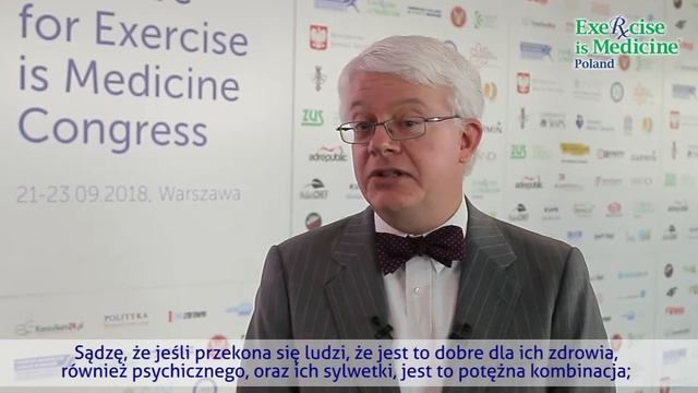 prof. Anthony Perl , 7 Europejski Kongres Exercise is Medicine w Warszawie смотреть онлайн