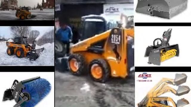 Мини погрузчик Mustang 2054HF смотреть онлайн