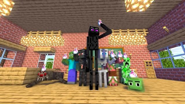 MONSTER SCHOOL : ZOMBIE (All Episodes) - FUNNY MINECRAFT ANIMATION смотреть онлайн