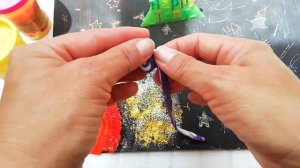 Поделка ко дню космонавтики / Поделка из пластилина / Поделка на тему космос  Лепим планеты и ракет