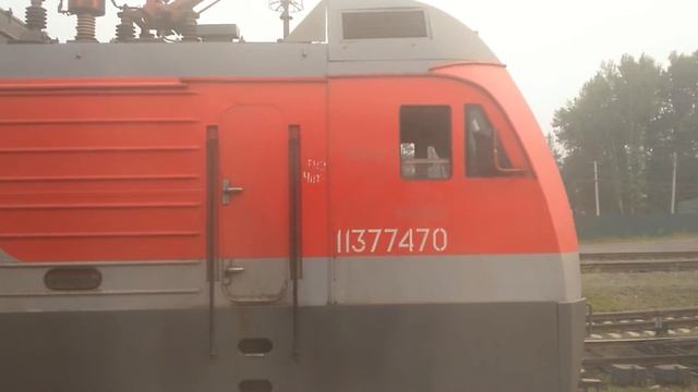 Трёхсекционный "Ермак" 3ЭС5К на Заб.ж.д. смотреть онлайн