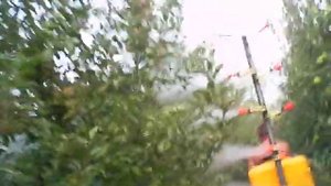 Опрыскиватель садовый к японскому минитрактору
