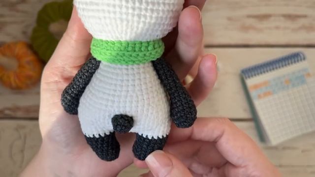 Готовые работы / Схема на ушки зайчика #многоигрушекпооднойсхеме