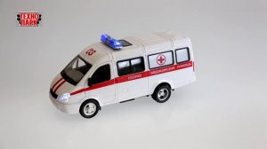 "Технопарк". Машинка "Газель Скорая" (160768)
