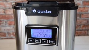 Льдогенератор GEMLUX GL-IM-88 / Обзор льдогенератора кускового льда (пальчики)