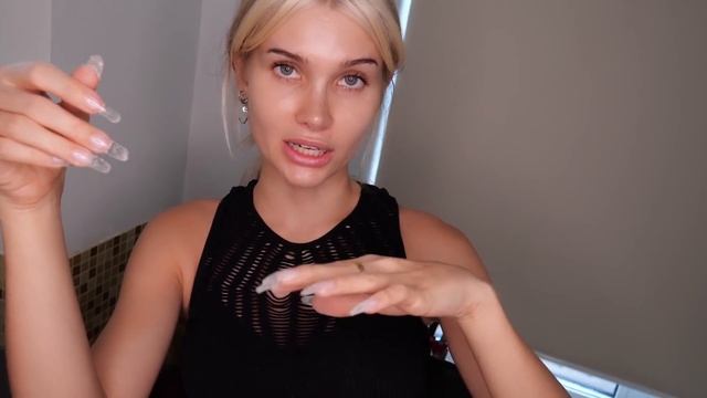 ВПЕРВЫЕ САМА СДЕЛАЛА НАРАЩИВАНИЕ НОГТЕЙ И МАНИКЮР *развлекаюсь на карантине как могу* смотреть онлайн